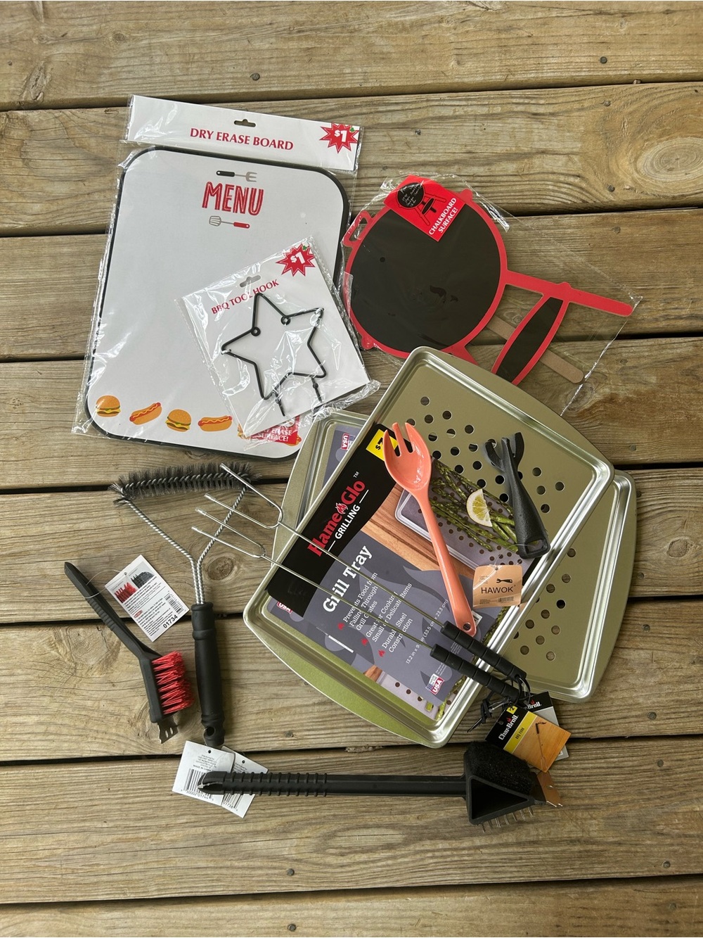 Grill Tray & BBQ Tool bundle